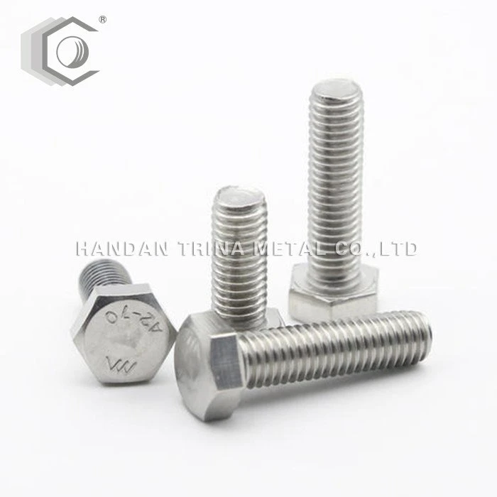 DIN933 eksterye hexagon boulon