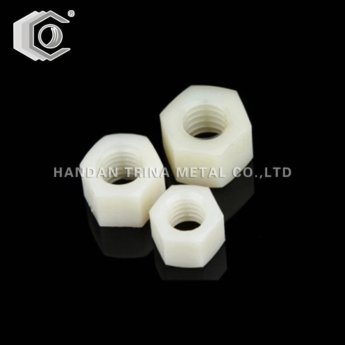 DIN934 plastik Nylon Hex Nut