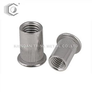 Nwa Rivet ak fen Flat