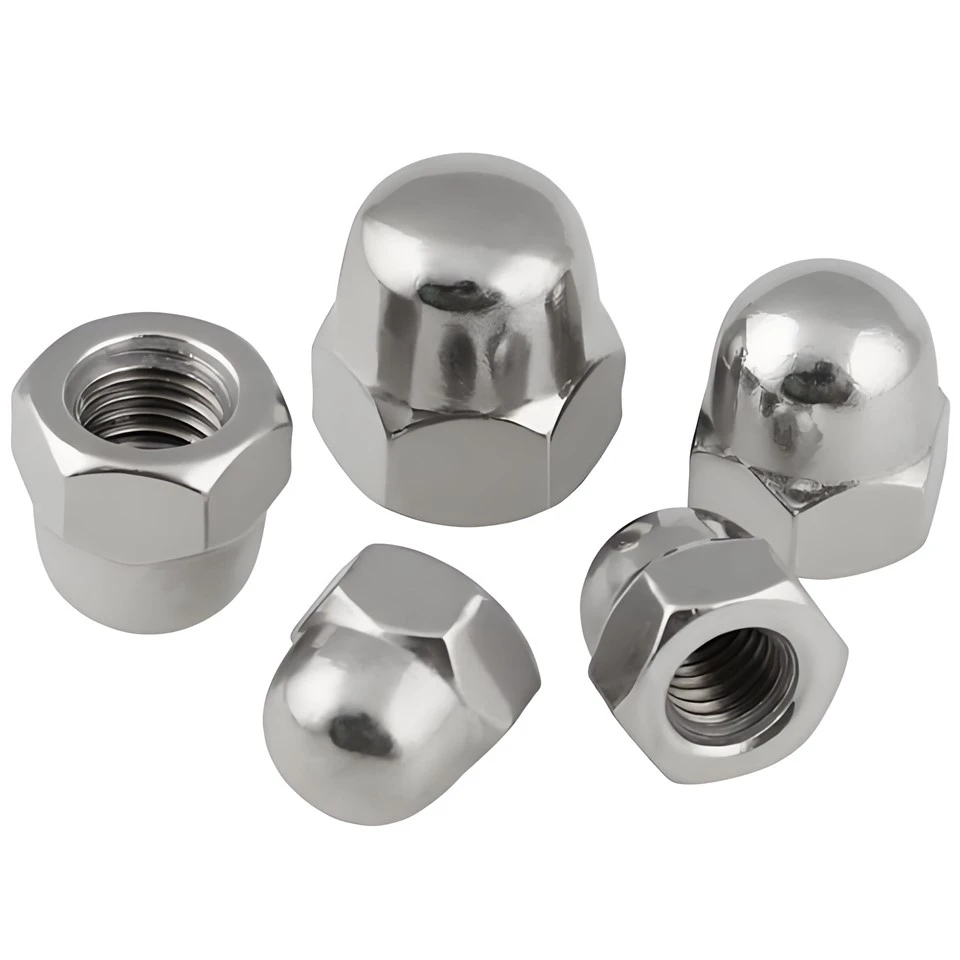 DIN 1587 HEXAGON DOMED CAP NUT